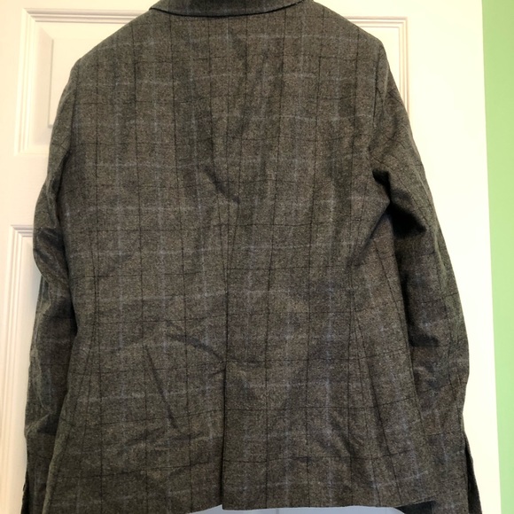 Worn Once Massimo Dutti Grey Check Blazer - Picture 5 of 5
